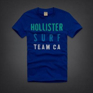 Tee shirt Hollister Bleu Homme